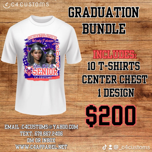 Graduation Center Chest Bundle (10)