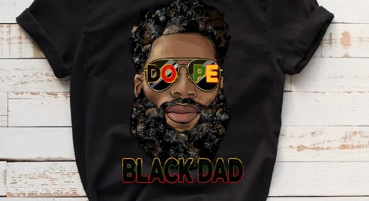 Dope BLK Dad with Beard