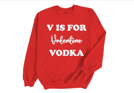 V is For Vodka